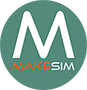 MakeSim logo